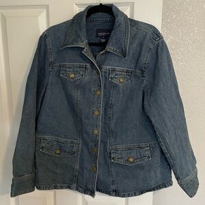 Jones New York Signature Woman - Medium Wash Denim Jacket - 1X - Great Condition